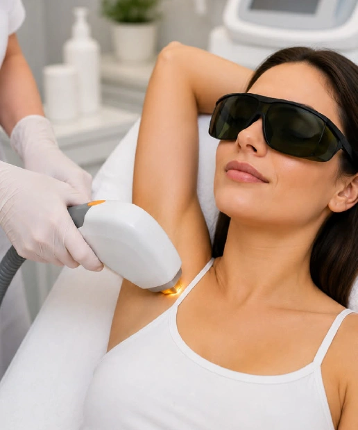Laser hair reduction